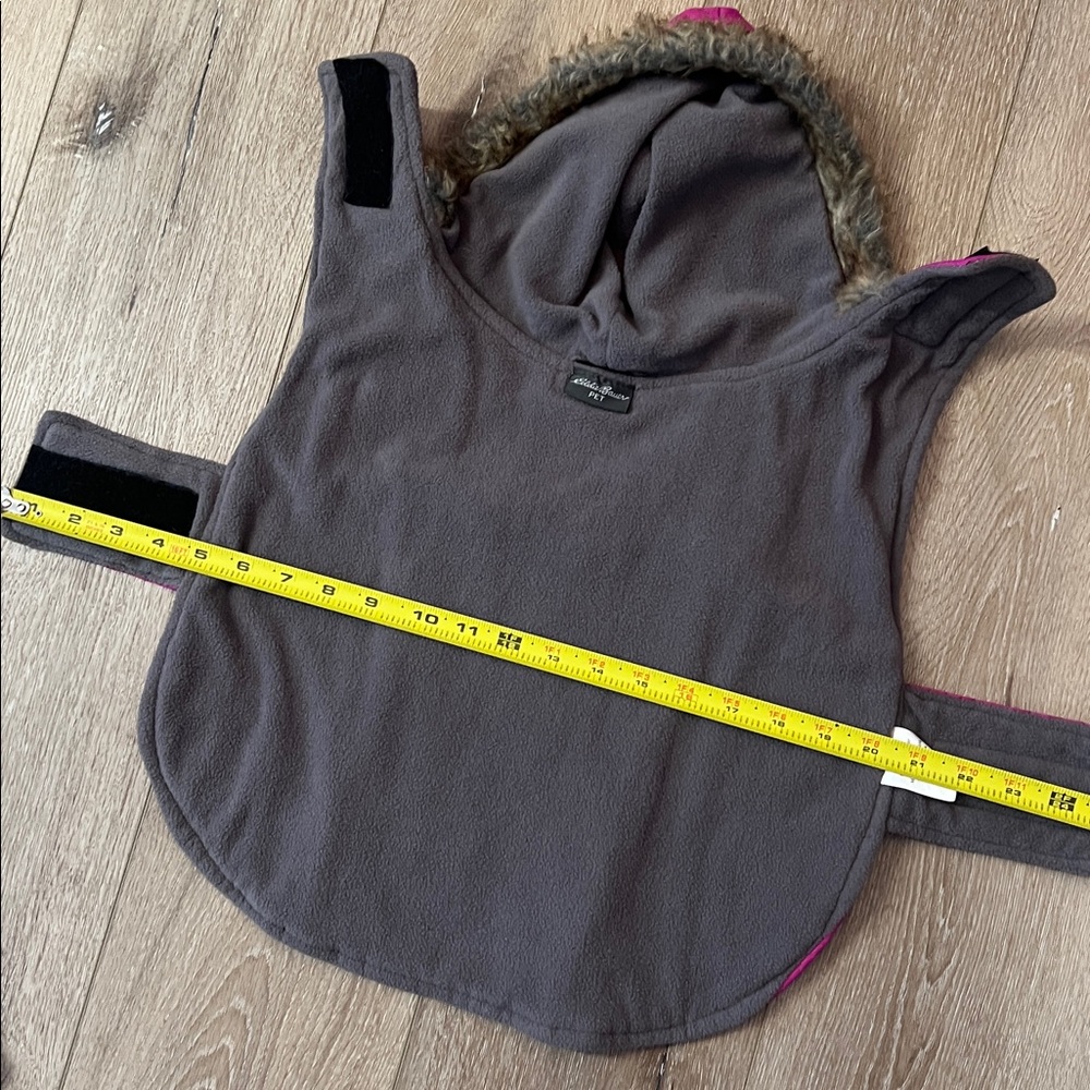 Eddie Bauer ~ pink/orchid quilted dog coat, size M, in good condition! - Picture 12 of 13